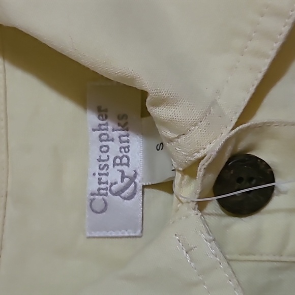 CHRISTOPHER & BANKS SUMMER SUNSHINE SIZE SMALL NWT SHIRT DRESS - Picture 6 of 10